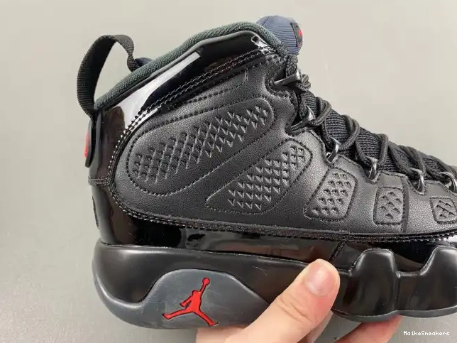 MaikeSneakers 302370-014 Jordan Retro Air 9 Bred Patent 0514